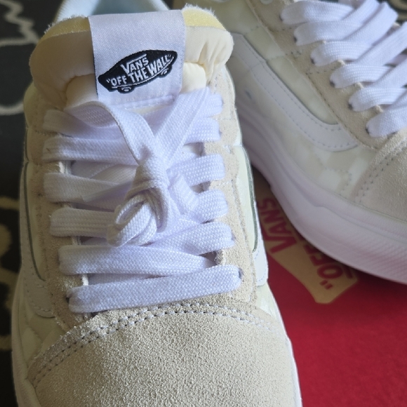 Vans Classic White and Blue Sneakers - Picture 5 of 5